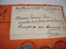 Documents correspondance Violette Rieder & Guy Lavaud à Françis Eon  . 