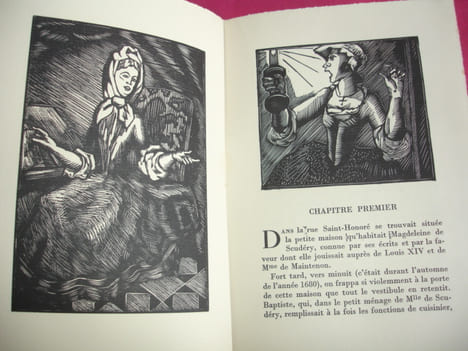 MADEMOISELLE DE SCUDERY / SALVATOR ROSA
illustré par Salvat. HOFFMANN