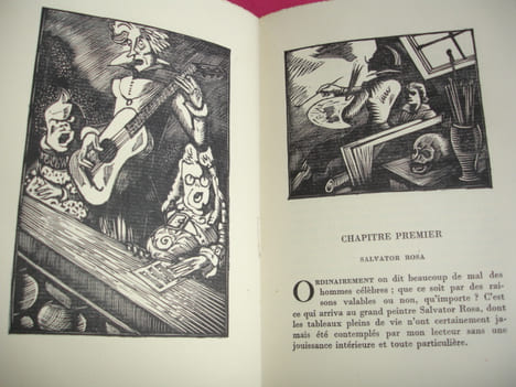 MADEMOISELLE DE SCUDERY / SALVATOR ROSA
illustré par Salvat. HOFFMANN