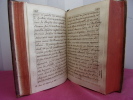 Livre manuscrit XVIIIe Histoire des Papes  d'Urban III à Clément VI (1186-1343). 