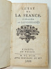 L’État de la France. Évêchés et Gouvernements des Provinces 1699 ( rare ). 