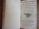 Métamorphoses d'Ovide. Traduction nouvelle conforme au texte Latin du P.Jouvenci, par M. Fontanelle