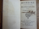 Histoire des cinq propositions de Jansenius  .  Jansenius  