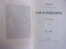 Histoire de la vie politique et priv&eacute;e de Louis Philippe. 
Alexandre Dumas