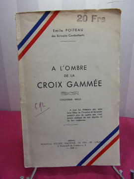 A l'Ombre de la croix gammée. Émile Poiteau des écrivains combattants.