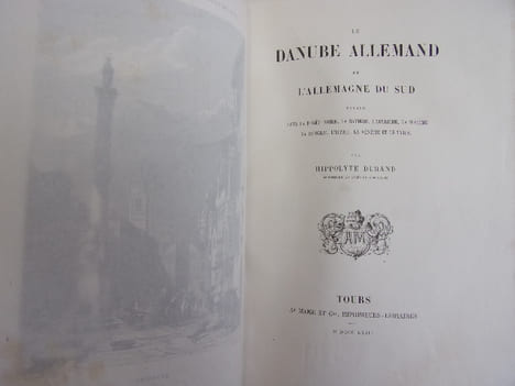 Le Danube Allemand et l'Allemagne du Sud
voyage dans la foret-noire, la Bavière, l'Autriche, la Bohème, la Hongrie, l'Istrie, la Vénétie et le ...