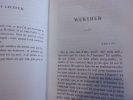 Werther . Goethe