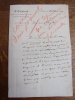 Paroles sans musique +  lettre autographe de Auguste Vitu

. Georges Boyer/ Auguste Vitu