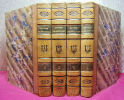 Oeuvres de BERANGER &eacute;dition unique. 104 vignettes 1834. 4/4vols. BERANGER