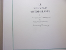 Le nouveau Théophraste. 6 caractères. Fernand Fleuret