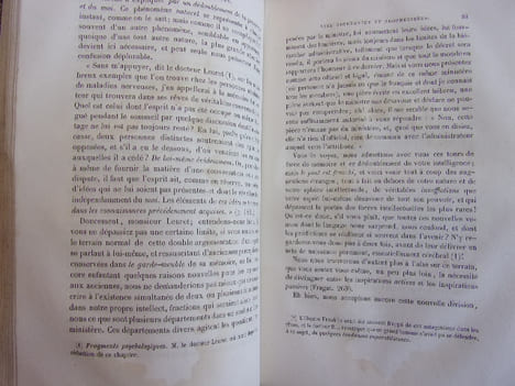 Pneumatologie. Des esprits et leurs manifestations fluidiques.. J.E de Mirville