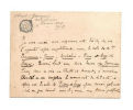 Carte autographe Georges Ohnet 1848-1918, romancier. . Georges Ohnet