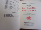 Curiosa orientalisme. Saadi, Le jardin des roses. Franz Toussaint