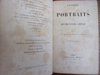 Galerie de portraits du dix-huitième siècle