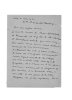 Lettre manuscrite signée de  1924
. Joseph L'Hopital