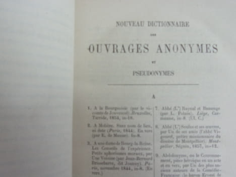 Nouveau dictionnaire des ouvrages anonymes et pseudonymes, la plupart contemporains. E. de Manne