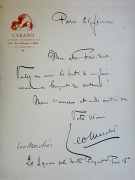 Exceptionnelle collection  de 10 lettres autographes signées de personnalités du monde du théâtre de boulevard à la Belle Époque .  Max Maurey - ...