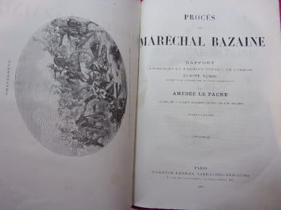 Procès du Maréchal Bazaine