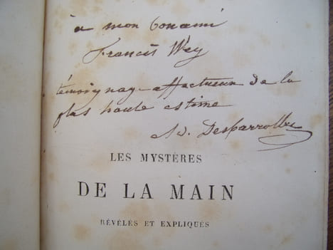 Les mystères de la main, révélés et expliqués. Ad. Desbarrolles