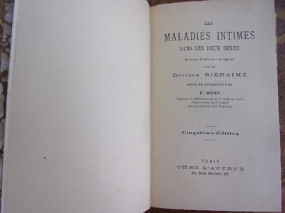 Les maladies intimes dans les deux sexes