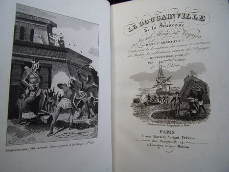 Bougainville de la Jeunesse ou Nouvel Abrégé des Voyages dans l'Amérique , contenant la description des mœurs et coutumes des peuples de ce continent ...