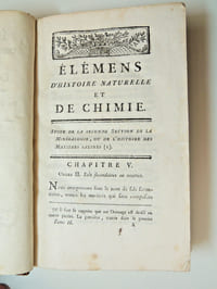 Elemens d'histoire naturelle et chimie