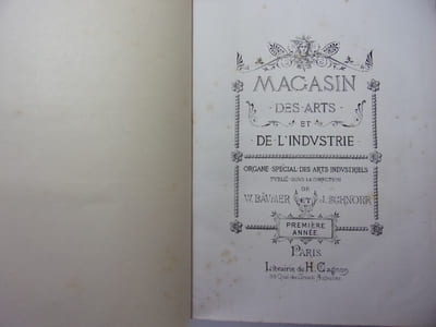 Magasin des Arts et de l'Industrie. 1ere année, n°1à4.

