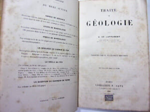Traité de Géologie