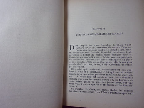 Lyautey, " Mon Général ". Maurice Durosoy