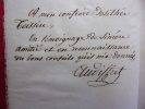 Entre deux paravents. Théâtre des salons de famille. Louis Dominique Laurent Audifret ( 1790-1869)