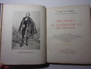 Mélanges de Littérature et de Critiques
. Alfred de Musset