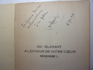 En glanant à l'entour de votre coeur Madame !..

Poèmes. Louis Anzemberger
