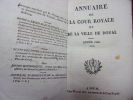 Annuaire de la Cour Royale et de la ville de Douai ( Nord), année 1826
. M. Bruys des Garves, Conseillé Auditeur