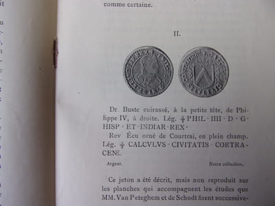 Deux jetons scabinaux Flamands inédits du XVIIIe siècle.