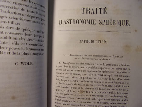 Traité d'Astronomie sphérique et d'Astronomie pratique.. M.F Brunnow, Directeur de l'observatoire du Dublin
