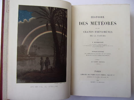 HISTOIRE DES MÉTÉORES et des grands phénomènes de la nature
. J.Rambosson