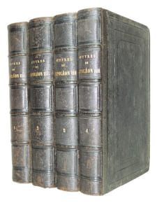 Œuvres de Napoléon III. 4/4vols. 1856