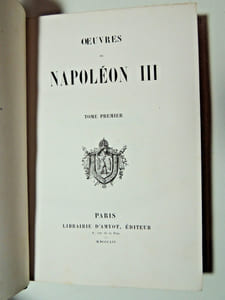 Œuvres de Napoléon III. 4/4vols. 1856