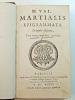 M. Val. Martialis Epigrammata, Demptis obfcenis, cum interpretatione, ac notis. MARTIALIS, Marcus Valerius

