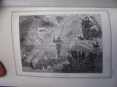 Sous les eaux. ( Récit d'aventures & d'anticipation sous-marine.). H. de la Blanchère