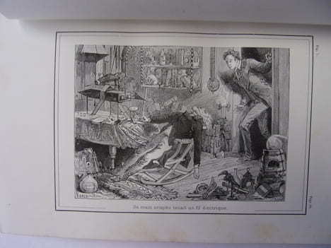 Sous les eaux. ( Récit d'aventures & d'anticipation sous-marine.). H. de la Blanchère