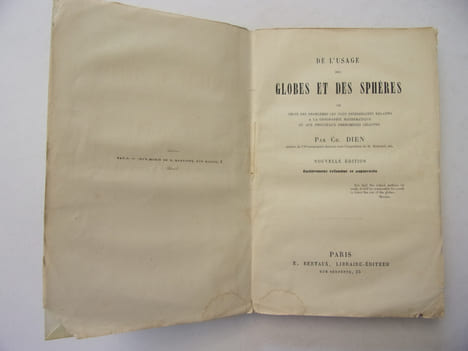 De l'usage des globes et des sphères ou choix des problèmes les plus intéressants relatifs à la géographie mathématique et aux principaux phénomènes ...