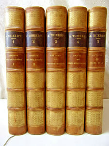 Histoire de la Conquete de l'Angleterre 5/5 volumes.