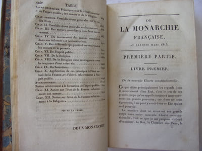 De la Monarchie Française