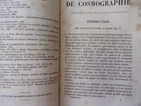 Leçons de Cosmographie. H. Faye