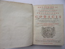 "Praelectiones in duodecim libros Codicis Justiniani Imp.", . PEREZ (Antonio)