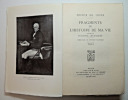 Prince de Ligne ( 1784-1814). Fragments de l'histoire de ma vie.. Prince de Ligne ( 1784-1814)