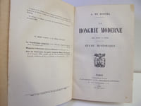 La Hongrie moderne. de 1848 a 1909