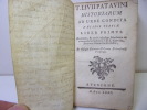  historium ab urbe condita decadis tertia, Liber primus. T. Livii Patavini