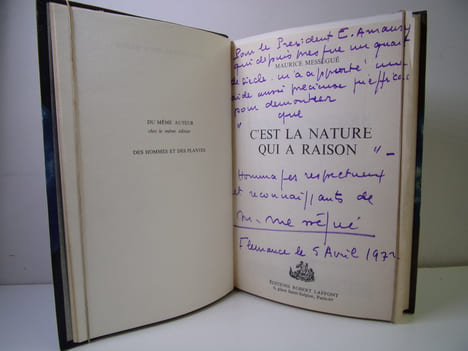 C'est la nature qui a raison.. Maurice Mességué